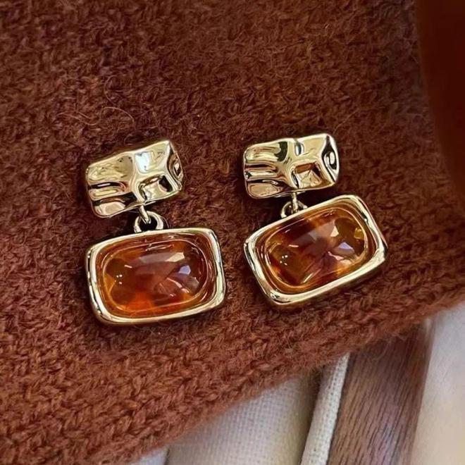 富贵耳环惊艳住了谁戴都好看！开元ky棋牌被这10对中古(图7)